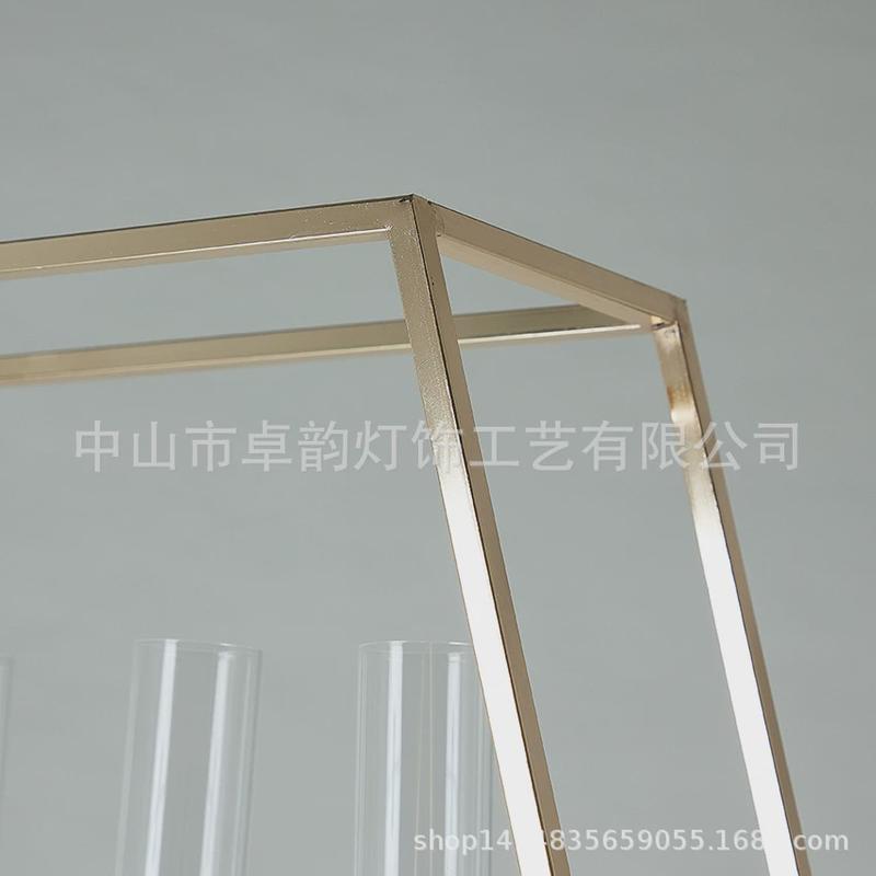 新款婚庆道具婚礼堂烛台婚庆活动签到处装饰装饰用品路引花架摆件