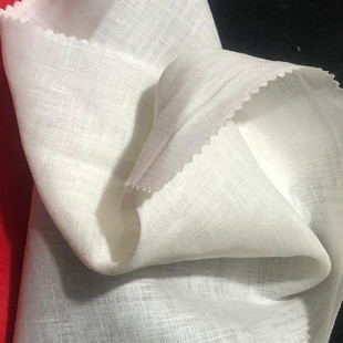纯亚麻101纯亚麻14*14麻布面料布料纯麻素色净色麻染色