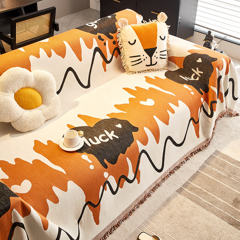 批发沙发盖布巾防尘沙发毯全包沙发套罩四季通用沙发垫巾代发