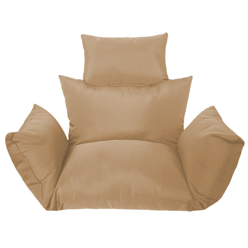 防溅水纯色大藤椅坐垫吊兰靠吊篮垫套垫子秋千垫子吊椅田园