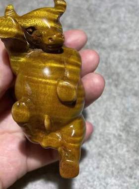 金丝楠木满水波纹文玩斗牛葫芦富甲天下吊坠老料手把件手工雕刻