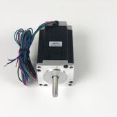 srd572h95 08二相混合式 步进电机马达1.8°步距烫轴单靶机运转