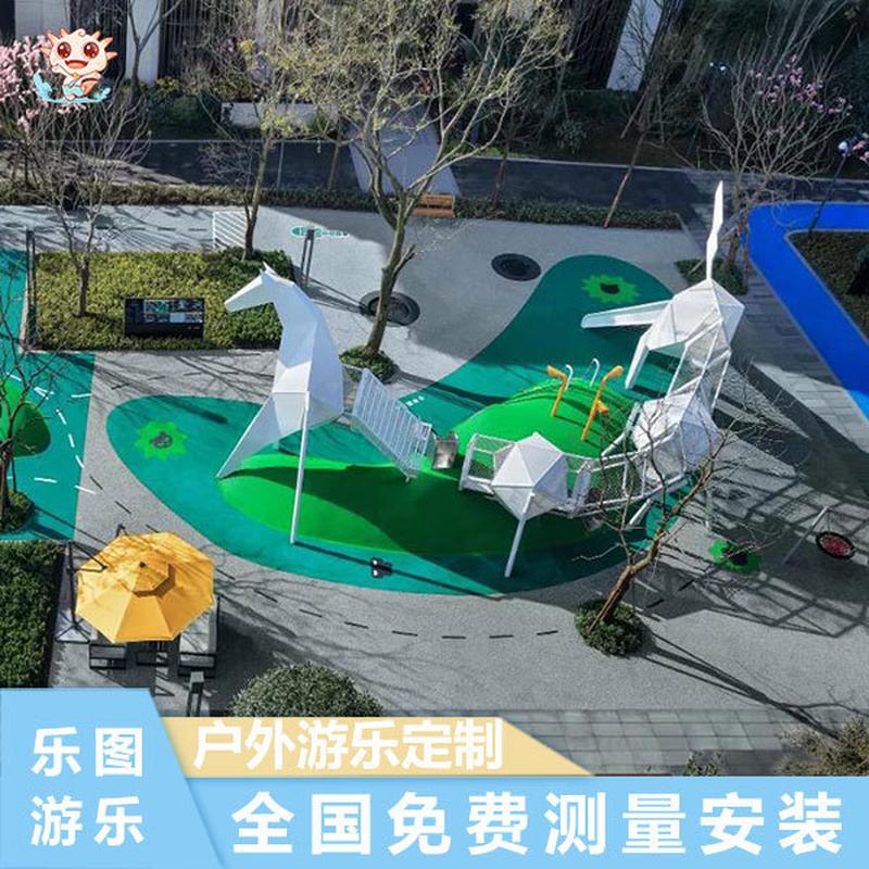 非标定制户外大型无动力不锈钢滑梯游乐设备景区游乐场钻洞攀爬网