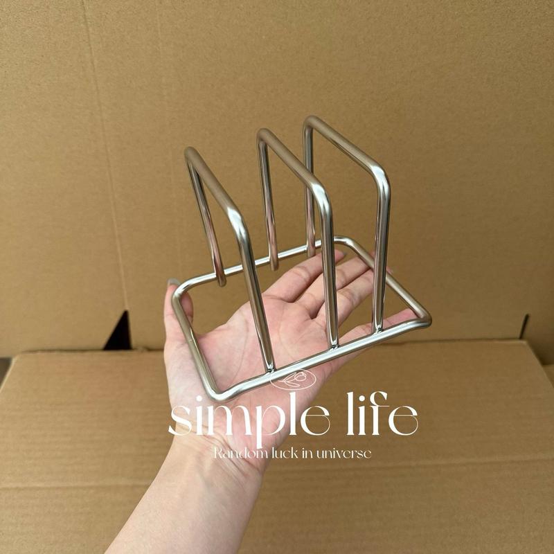 一诺厨房304不锈钢砧板置物架厨房菜板架家用收纳架案板面板锅盖