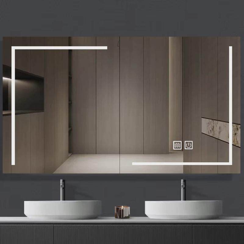 铝合金智能镜柜门LED镜子发光镜柜门卫生间带灯浴室镜镜柜门,家装主材,浴室镜柜,淘宝优惠券,粉丝福利购,淘宝优惠卷