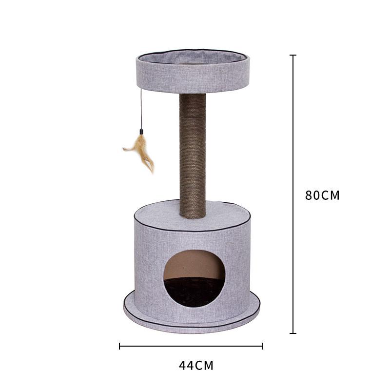 豪华大型猫爬架猫抓板猫抓柱子猫树猫塔猫架猫窝猫咪磨爪通天柱子