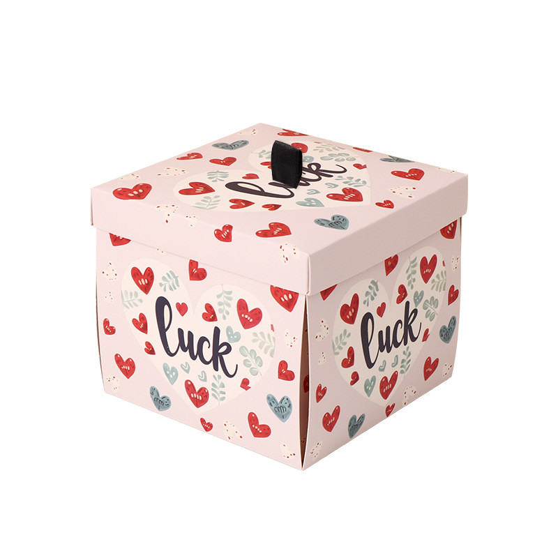 会飞舞的蝴蝶爆炸礼盒学生惊喜生日派对毕业典礼七夕情侣礼物