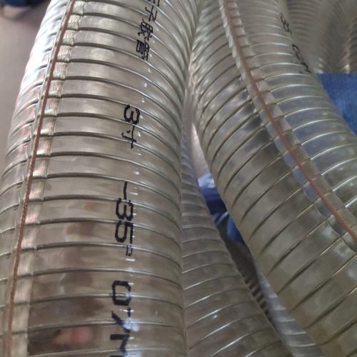 现货批发3管耐低温透明钢丝寸 2寸加油站油罐车卸油管 王子胶管