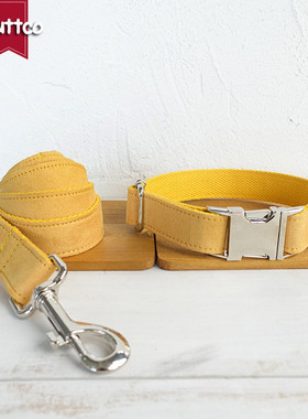 MUTTCO耐拉宠物狗项圈牵引绳 双层加厚狗链舒适小中大型犬UDC-077