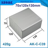 奥科姆仪表器铝合金铝壳体分体式 散热电子铝型材铝外壳c c39