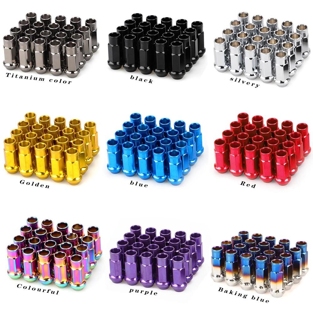 汽车轻质轮胎螺母汽车轮毂螺丝螺母螺帽20+1/套CarLugNut