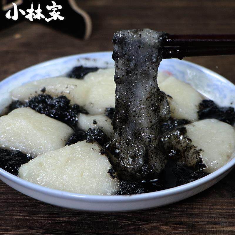 宁波特产 正宗慈城绿稻纯糯米块手工红糖糍粑年糕白果真空