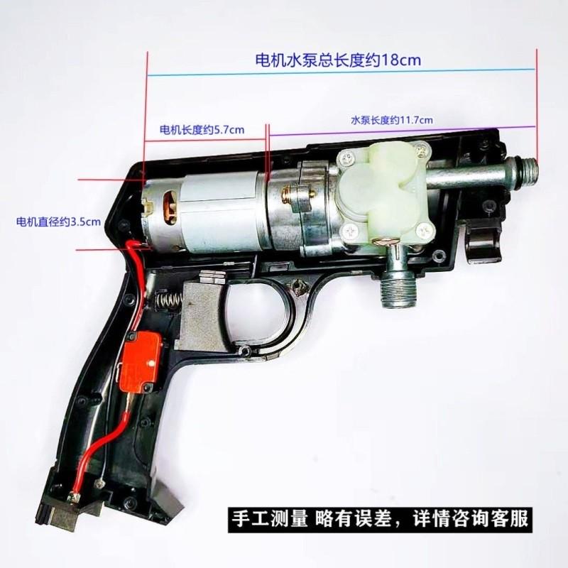 #ll洗车机设备小马达电机柱塞泵纯铜电机24V21V高压水枪自吸抽水