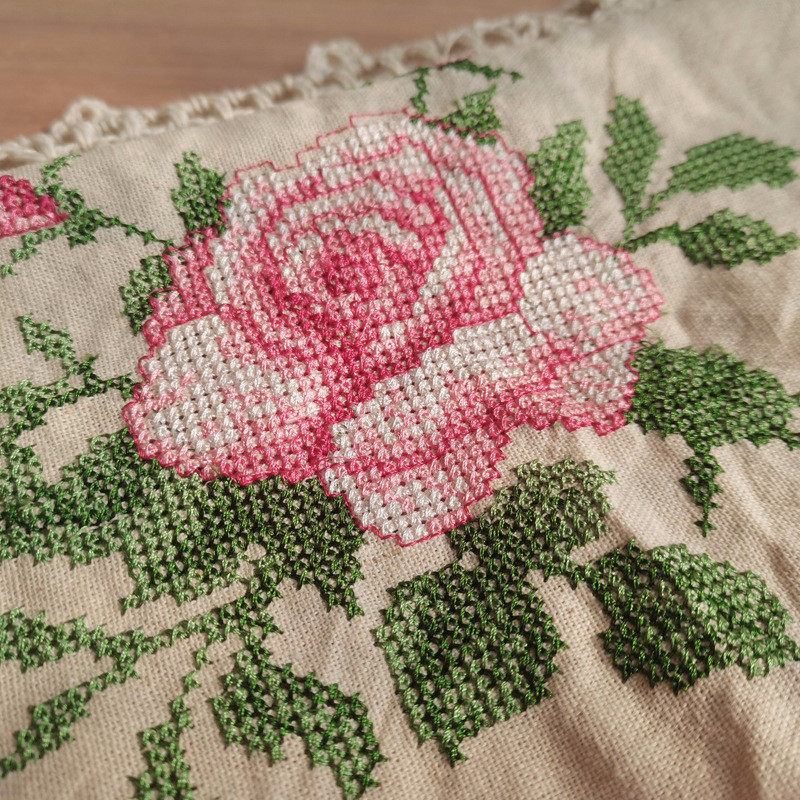 不常见欧式田园风轻奢十字绣花手工钩针电视柜茶几餐桌长桌旗新款,居家布艺,桌布,淘宝优惠券,粉丝福利购,淘宝优惠卷