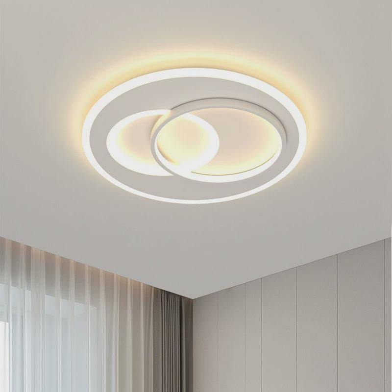 客厅主灯2023年新款现代简约大气吸顶灯全屋套餐组閤家用卧室灯具