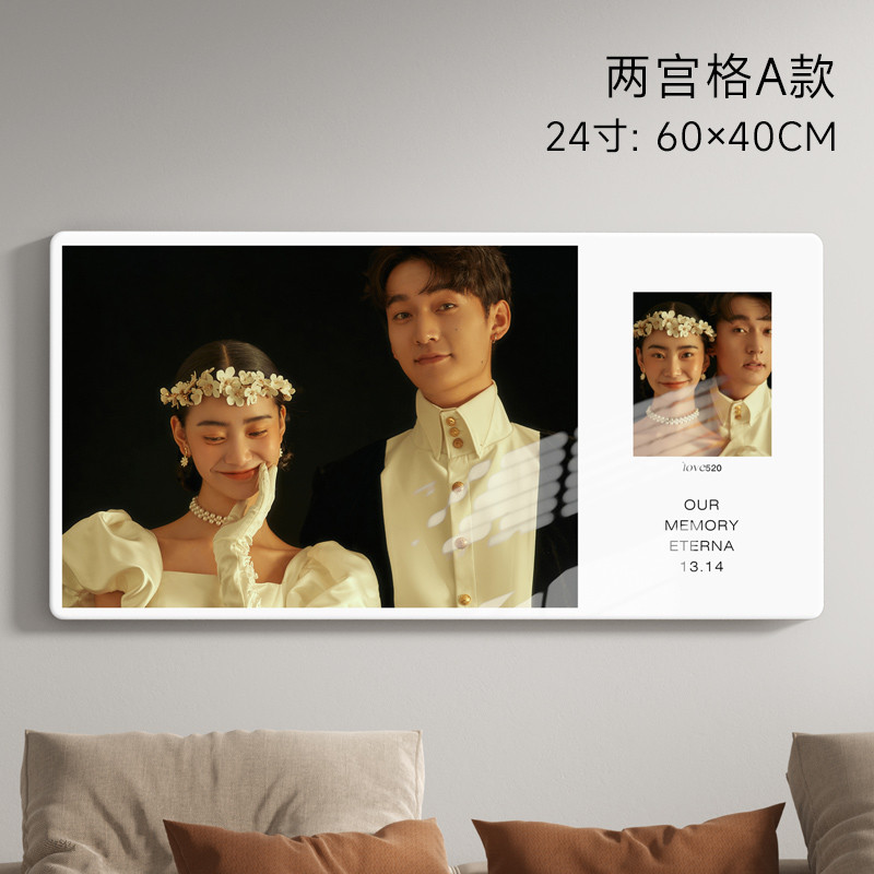 9n婚纱照挂墙宫格全家福洗照片放大做成多相框定制艺术照相片打