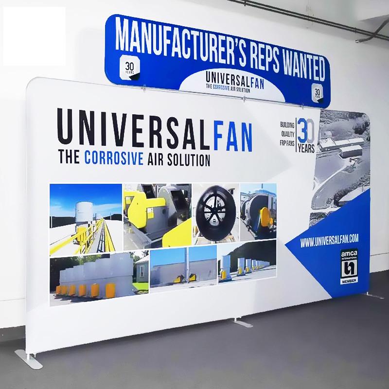 热销户外展示架布展背景广告牌会展架子广告形象墙处签到墙双面快