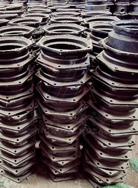 dn250铸铁管件压管道用铸铁三通弯头b型法兰下水盘铸铁排水管件