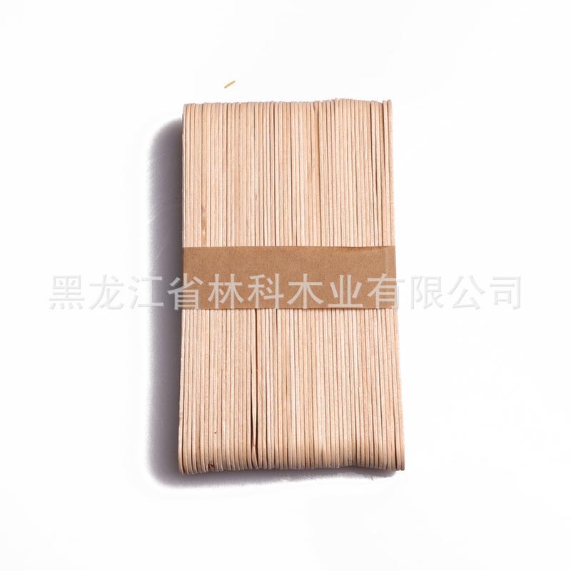 厂家直销桦木本色压舌板本色打板棒工艺压舌板150*18*1.6mm