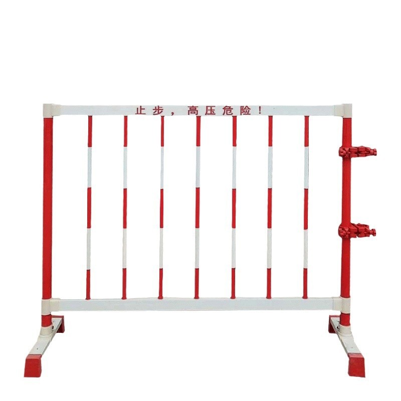 绝缘伸缩围栏施工移动路障可折叠携带防护栏车间学校护栏隔离栏