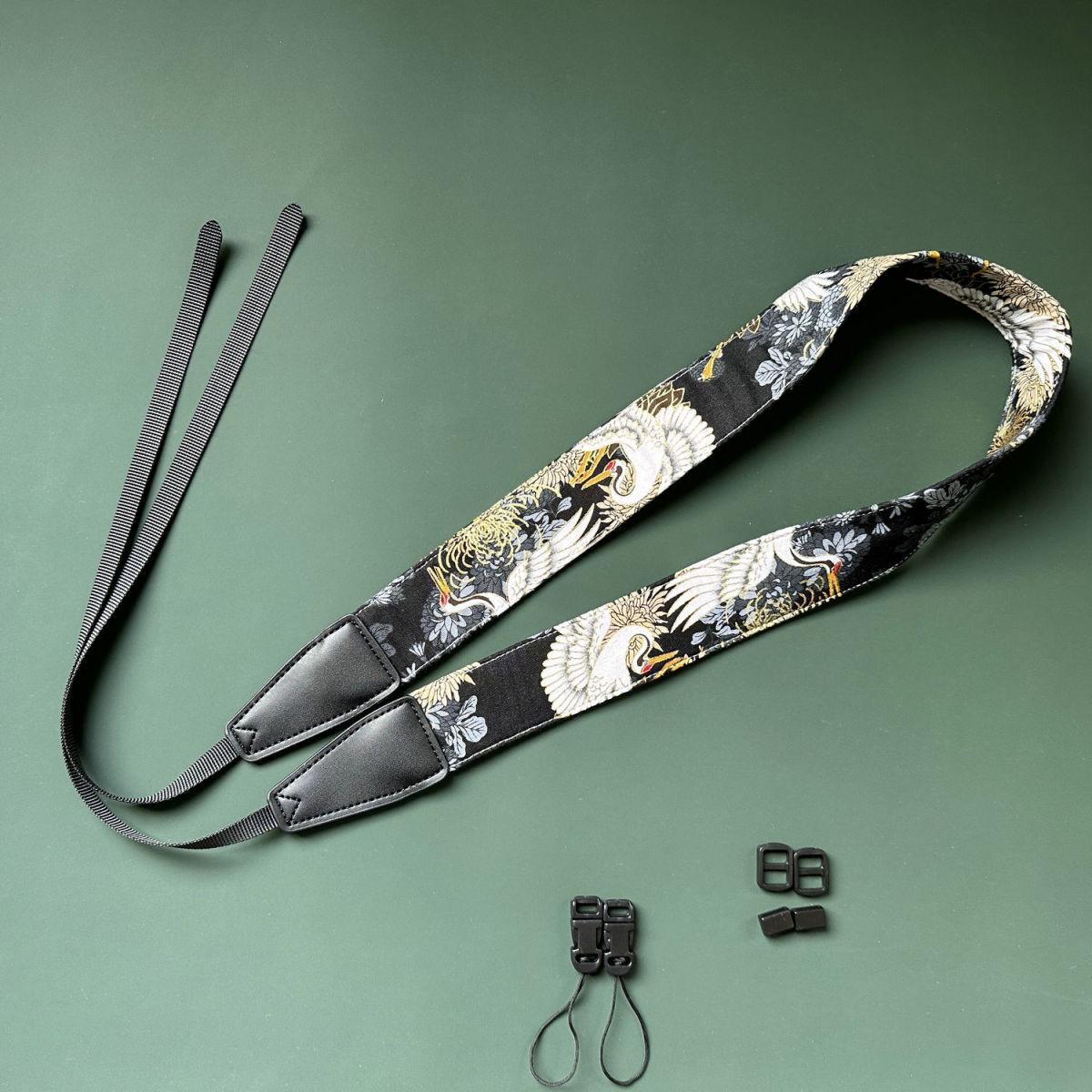 UNIKSTRAP手工和风通用拍立得单反微单相机背带斜跨camera strap