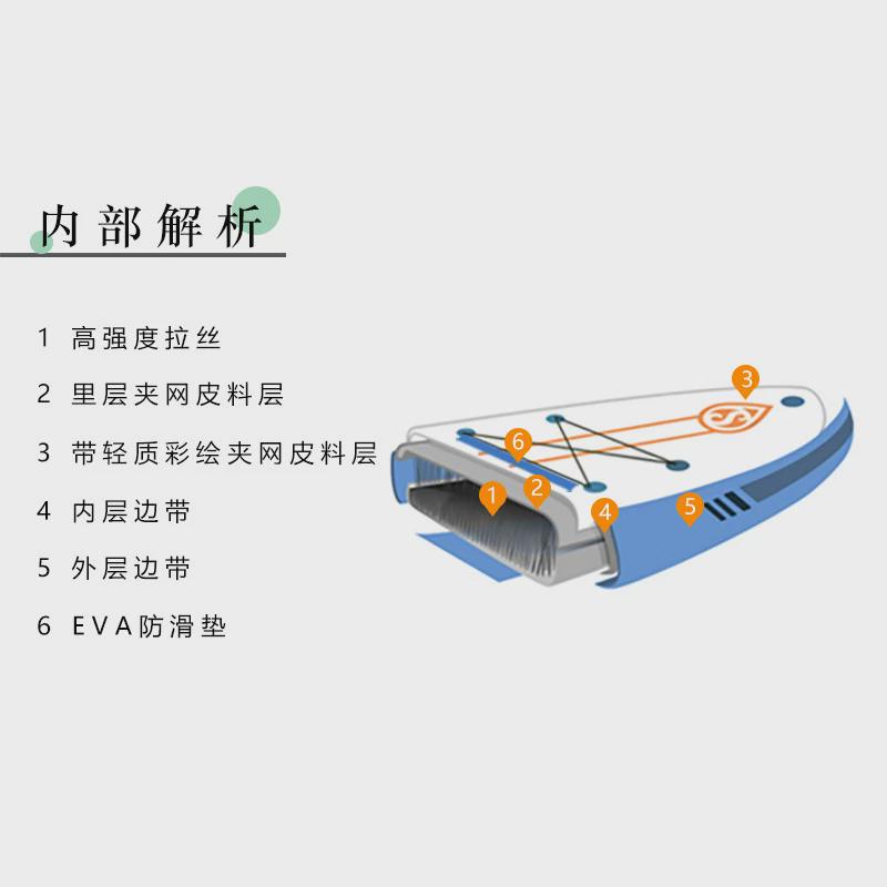 热销SUP浆板12桨板竞速划水多功能钓鱼冲浪板充气站立休闲水上