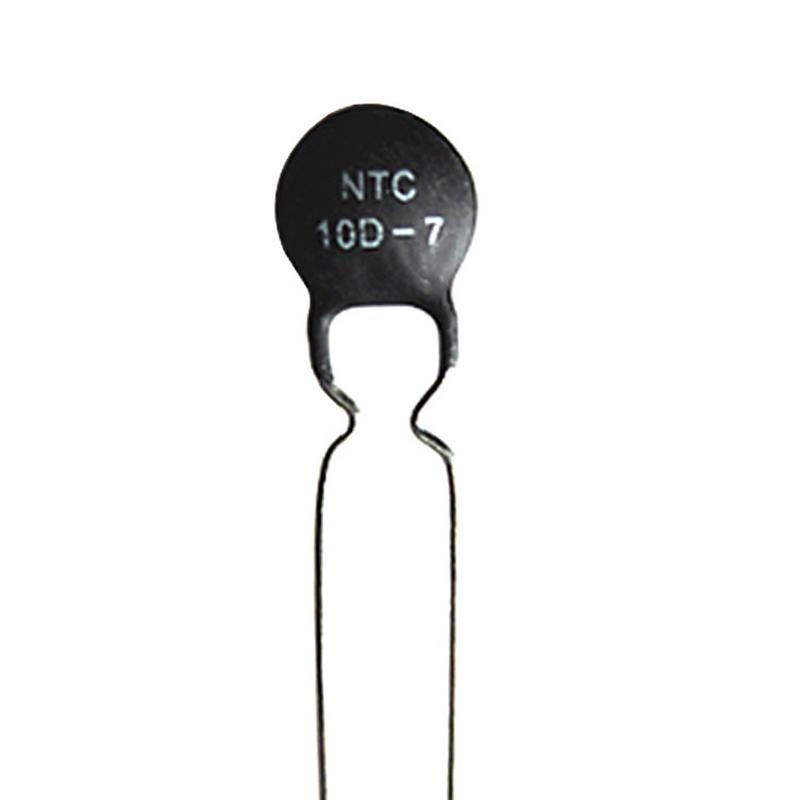 插件热敏电阻10D-7负温度系数直径7mm10D7PTC热敏电阻生产