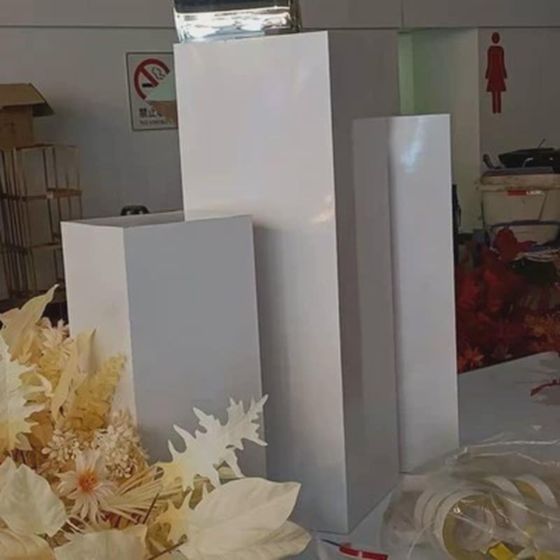 婚庆道具铁艺圆柱体甜品台婚礼迎宾区婚纱摄影酒店橱窗装饰摆件
