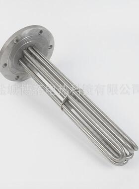 115法兰加热管小功率电锅炉水箱不锈钢加热管法兰电热棒可定制