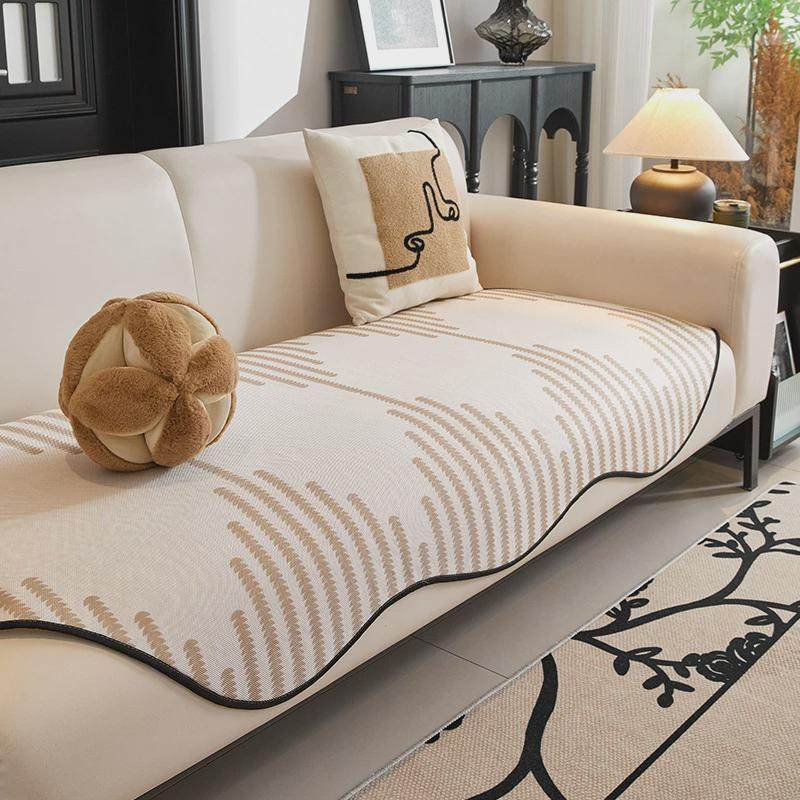 夏季凉席异形冰丝沙发垫垫子北欧简约风防滑沙发盖布不规则耐脏坐,居家布艺,沙发垫,淘宝优惠券,粉丝福利购,淘宝优惠卷