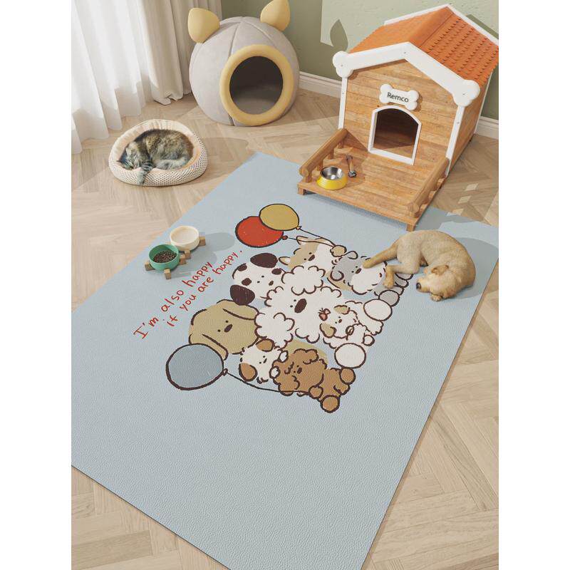 宠物地垫狗狗专用地垫防滑防水防地垫可擦免洗pvc猫咪狗狗围栏尿