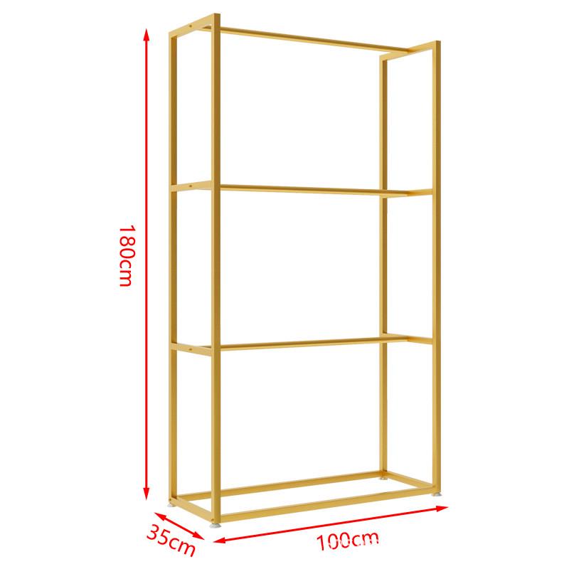 服装布料面料样品吊卡展示架纺织品布板货架双面两层挂布艺陈列架
