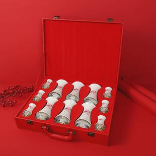 陶瓷酒具酒壶套装重视一分酒器白酒杯一整套小口杯清酒杯口杯套装