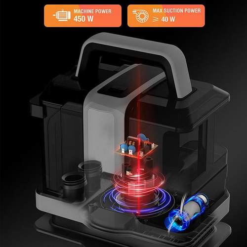 热销跨境家用小型多功能布艺清洗机清洁机抽吸一体机地毯窗帘沙发