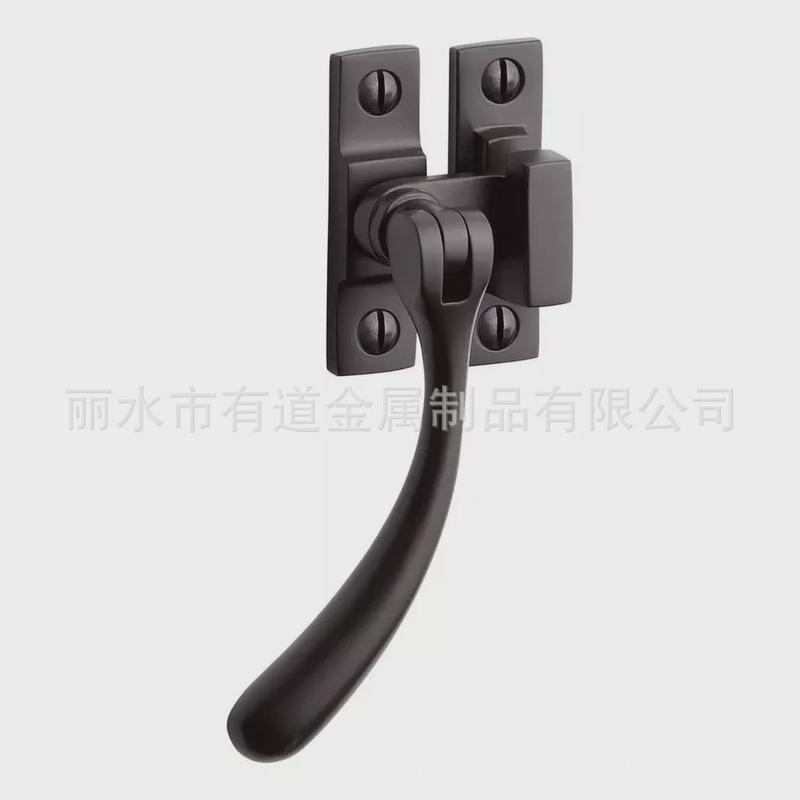 复古纯铜窗扣老洋房窗把手窗撑英式窗锁出口非标美式窗锁