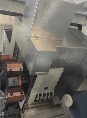 台数控机床tx-46dpy斜轨动力刀塔车铣复合厂家供应现货旭五轴机床