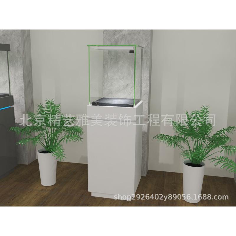 玻璃罩展示台烤漆展柜博物馆展台展厅钟表超珠宝饰品柜古董商展柜