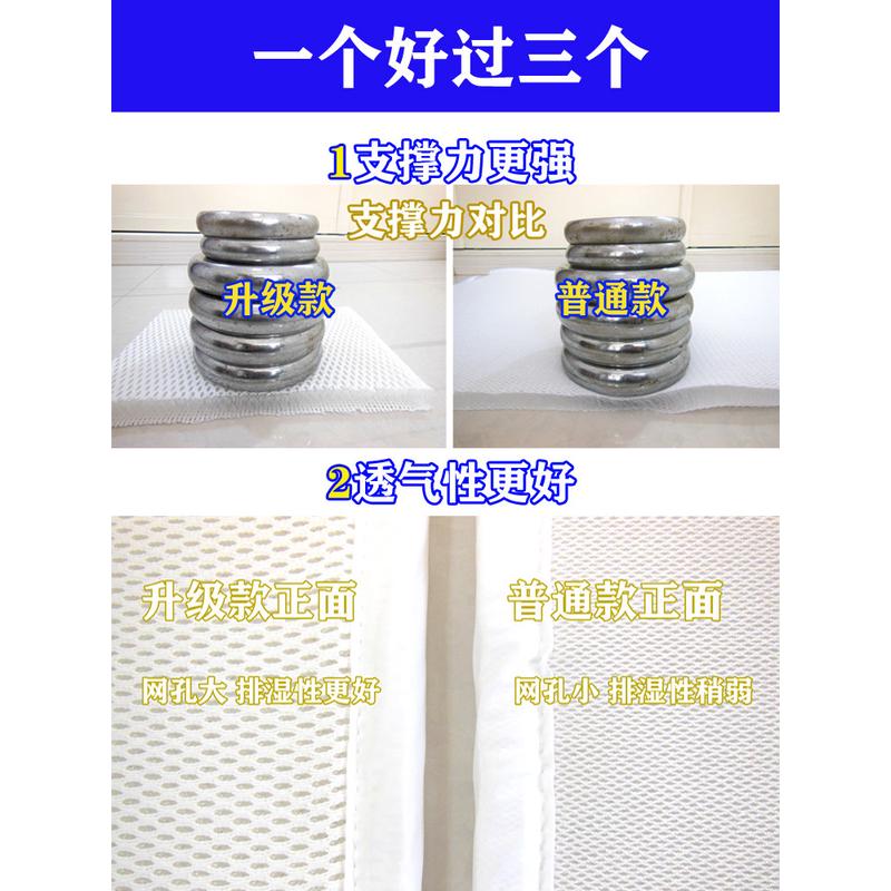 维床垫诗3d纤维朗 升级版4d 透气防潮可水洗 卷装榻榻米学生新品
