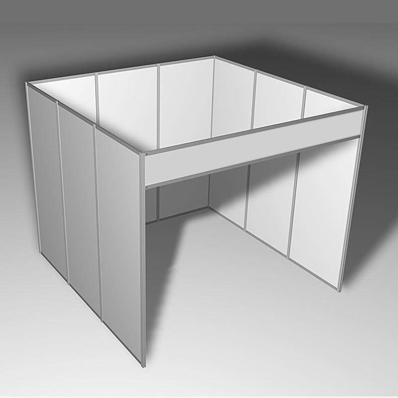 展会展位搭建八棱柱标摊展架商场临时活动背景墙展摊位快隔断围挡