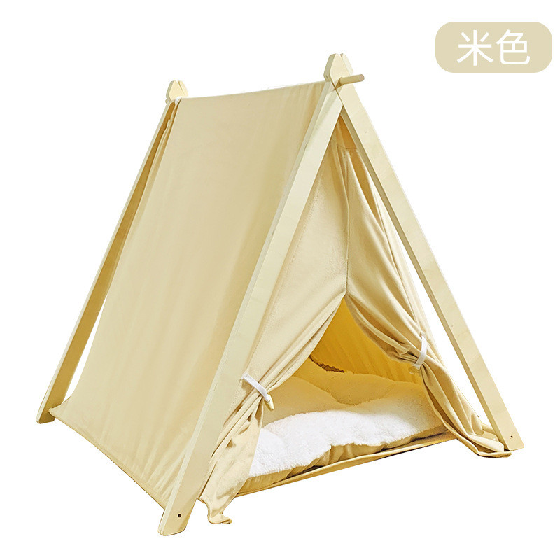 猫帐篷四季通用全封闭式可拆洗通用房子中小型猫狗猫户外猫别墅