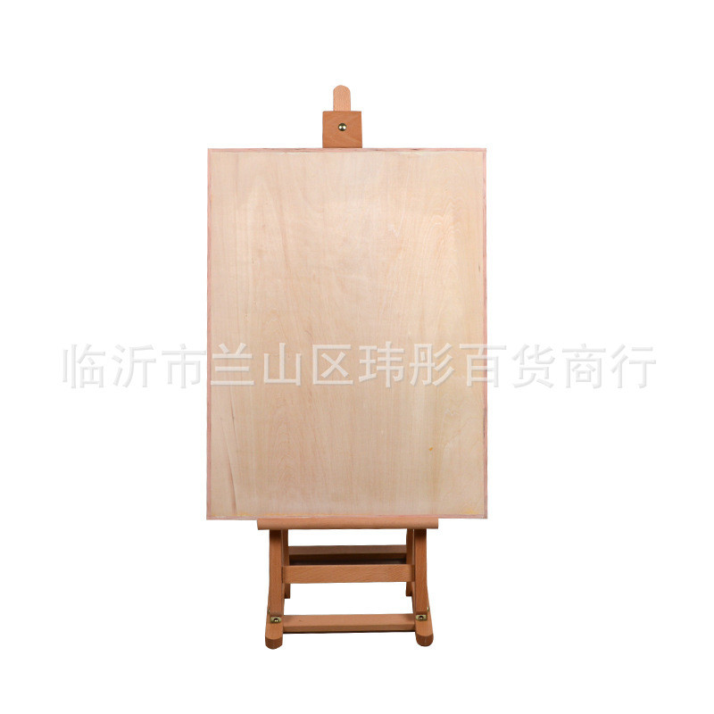 榉木画架小台式画架桌面画架台架画架木制油画架画架儿童