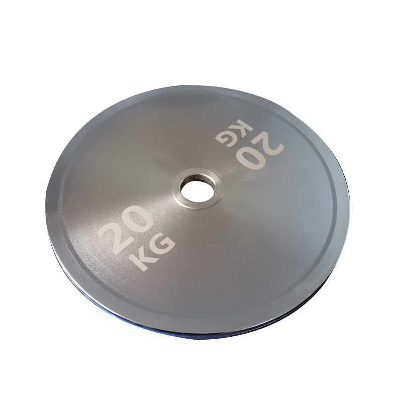 铃片纯钢电镀杠铃片可调节大配重铃片商用健身器材杠铃片电镀力量