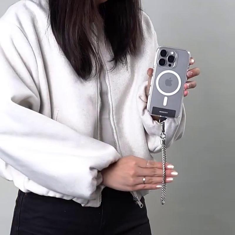 switcheasy金属手腕带挂绳便携扣环百搭手机链相机钥匙扣挂件吊饰