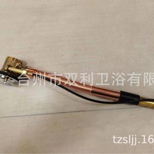 铜材质浴缸英式 厂家直供高品质手轮旋转拉线控制式 下水器