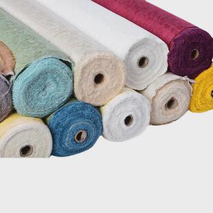 高温加密带胶绫布绫子字画装裱材料锦布胶膜棉绫裱画覆被纸专用