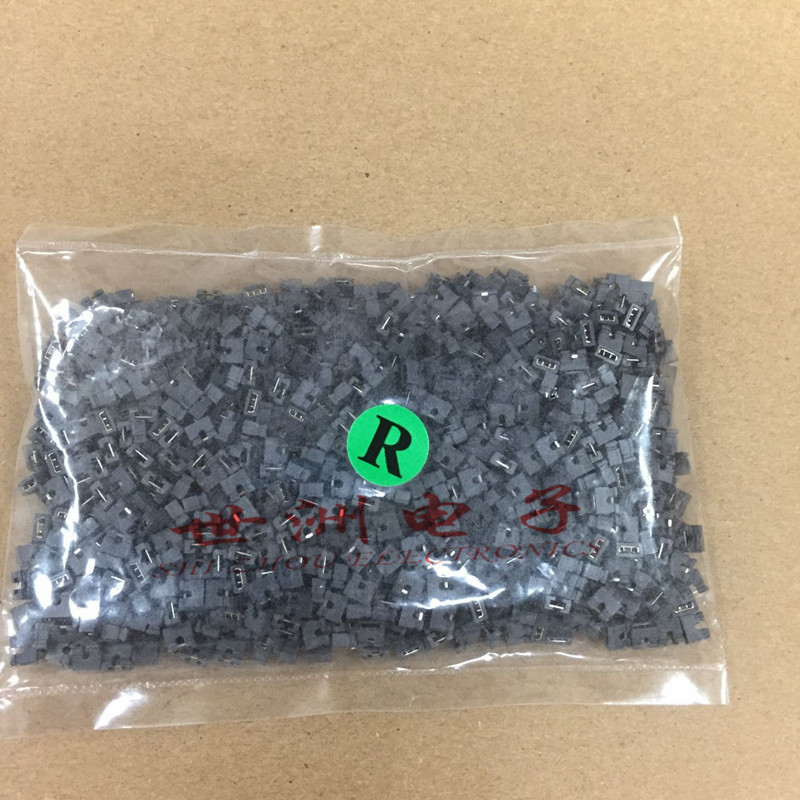 厂家直销接插件跳线帽短路帽短路块排针连接帽间距2.0MM