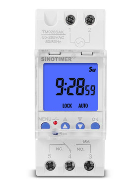 TM928RAKL智能打铃仪定时器大屏显示可换电池背光85-265V16A
