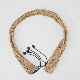 handpan手碟边编藤无忧鼓空灵鼓乐器色空钢舌鼓麻绳编织绳子鼓套