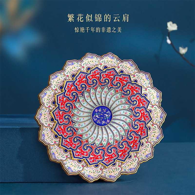你好历史凤冠冰箱贴国家博物馆纪念品端皇后北京故宫文创孝伴新款