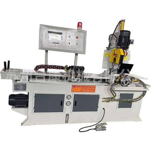 切管机355尾送料带拉伺服切管机全自动不锈钢管材切割机高精度